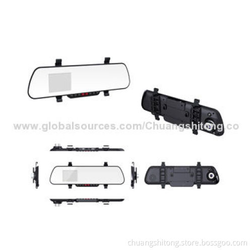 Super Thin Bluetooth Optional Car Camera, Rear HD G-sensor/SOS, 1,080P, Mirror